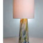 LGH0583 - Glass table lamp with lampshade VOLCANO I