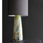 LGH0582 - Glass table lamp with lampshade VOLCANO I