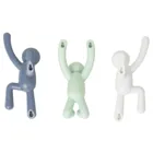 318165-370 - BUDDY wall hook (3) Assortment, pastel