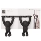 1004260-040 - BUDDY OTD DBL Door coat rack, black