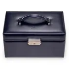 25.501.014.008 - Elly jewellery case, navy (genuine leather)