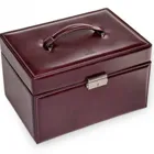 72.501.360.102 - Jewellery case Jasmin, bordeaux