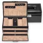 27.107.010.443 - Jewellery case Eva New Classic, black (leather)