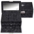 27.503.040.404 - Jewellery case Eva Crystalo, black