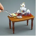 001.850/1 - Biedermeier table "tea time", Miniature