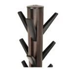 320361-048 - Flapper - Coat rack, black/walnut