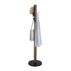 320361-048 - Flapper - Coat rack, black/walnut