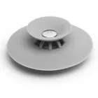 023464-918 - Flex Drain Stop/Hair Catcher, grey