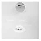 023464-660 - Flex Drain Stop/Hair Catcher, white