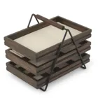 1004037-048 - TERRACE Jewelry Tray, black/walnut