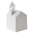 023340-660 - CASA tissue box in house form, white