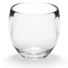 020161-165 - DROPLET TUMBLER Zahnputzbecher, durchsichtig