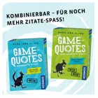 FKS6929260 - Game of Quotes - Verrückte Zitate, Kartenspiel, 3-6 Spieler, ab 16 Jahren (DE-Ausgabe)