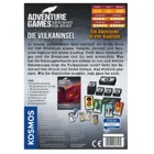 FKS6931690 - Adventure Games - Die Vulkaninsel, Card game, 1-4 players, ages 12+ (DE edition)