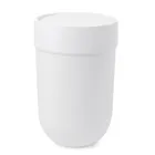 023269-660 - TOUCH Trash can with lid, white