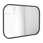 1014801-040 - HUB 61X91 Rectangular Wall Mirror, black