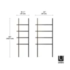 320260-048 - HUB ladder, black/walnut