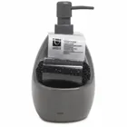 330750-149 - JOEY Soap Pump with scrubby caddy, charcoal