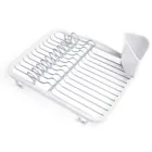 330065-670 - SINKIN Dish Rack, white/nickel