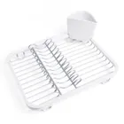 330065-670 - SINKIN Dish Rack, white/nickel