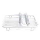 330065-670 - SINKIN Dish Rack, white/nickel