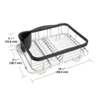 1004292-047 - SINKIN MAXI Dish Rack, black/nickel