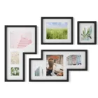 1015592-1106 - MINGLE 4 picture frames various sizes, black