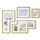 1015592-1104 - MINGLE 4 picture frames various sizes, natural