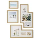 1015592-1104 - MINGLE 4 picture frames various sizes, natural