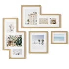 1015592-1104 - MINGLE 4 picture frames various sizes, natural