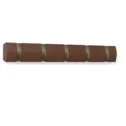 318850-1227 - Flip 5 Wall Mounted Coat Rack, light walnut/warm gold