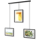 1016057-040 - EXHIBIT Photo Frame, hanging on rod, 3 pieces, black