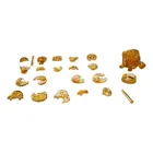 HCM59122 - Crystal Puzzle: 3D Golden Retriever - 41 Pieces (DE, EN), from 14 years