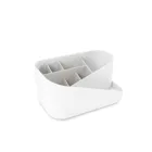 1016977-910 - GLAM cosmetic organizer, white / gray