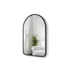 1017060-040 - HUB Arched mirror 61 x 91 cm, black