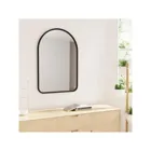 1017060-040 - HUB Arched mirror 61 x 91 cm, black