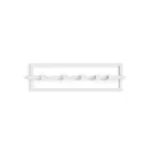 1016881-660 - CUBIKO 5 coat rack with 5 movable hooks, white