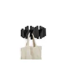 1011471-040 - PICKET coat rack with 5 coat hooks, black