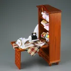 001.711/0 - Sewing and ironing cabinet - "Limited Edition", miniature in 1:12 scale