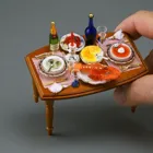 001.850/3 - Romantic dinner for two, miniature in 1:12 scale