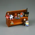 001.854/0 - Filled toy chest, miniature in 1:12 scale