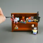 001.854/0 - Filled toy chest, miniature in 1:12 scale