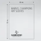 GGS10094ML - Marvel Champions Art Hüllen - schwarz Panther (50+1 Hüllen)