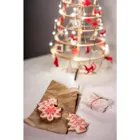 3980806 - Mini Christmas tree, inc. star top and decoration combination