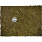 38MAT33M - Spielmatte - Muddy Field, Mousepad Matte, Größe 91 × 91 cm