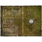 38MATBB4M - Spielmatte - Muddy Field, Mousepad Matte, Blood Bowl Spielfeld, Größe 87 × 99 cm