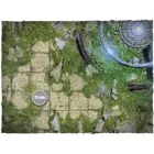 124MAT33M - Realm of Heavens Play Mat, Mouse Pad Mat, Size 91 × 91 cm