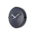 3257 - Wall/Table Clock "Running Dog", Plastic, Black, 30.5 cm