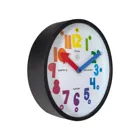 7357 - Wall Clock "Sophia", Plastic, White, Ø 26 cm