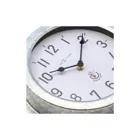 4301GA - Wall Clock "Poppy", Metal, Galvanized, Ø 22 cm